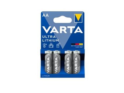 Varta Ultra Lithium AA Baterie 4ks