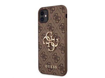 Zadní kryt pro GUESS iPhone 11 Brown