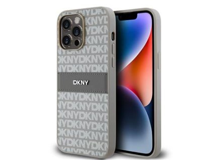 Zadní kryt pro DKNY iPhone 14 Pro Beige