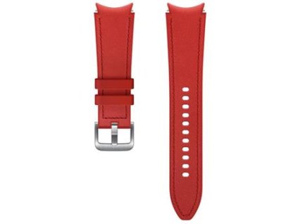 ET-SHR89LRE Samsung Galaxy Watch 4/4 Classic Kožený Řemínek M/L Red (Pošk.…