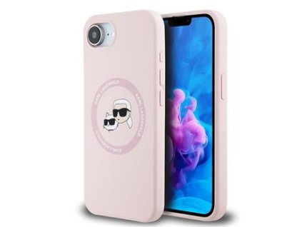 Zadní kryt pro Karl Lagerfeld iPhone 16e/17e Pink