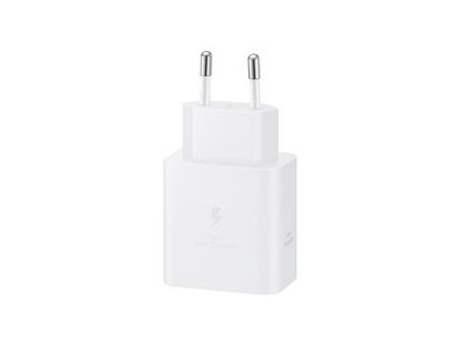 EP-T4511XWE Samsung USB-C 45W Cestovní nabíječka + USB-C Datový Kabel White