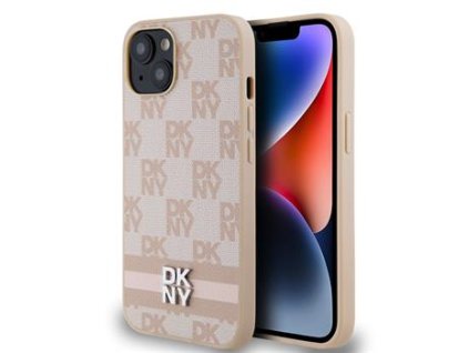 Zadní kryt pro DKNY iPhone 13 Pink