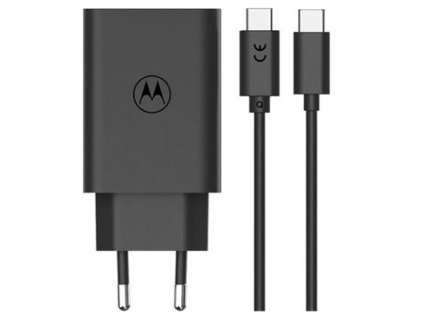 Motorola TurboPower USB-C 68W GaN Cestovní Nabíječka + USB-C/USB-C Datový…