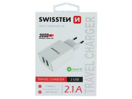 Náhradní díl pro Swissten 2.1A s dvojitým vstupem