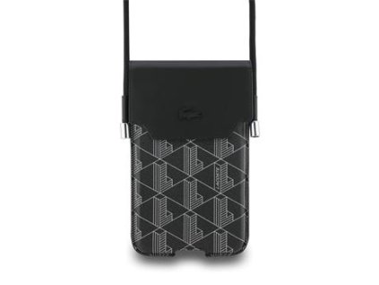 Náhradní díl pro Lacoste PVC Blend Monogram Metal Logo Kapsa na Telefon XL je…