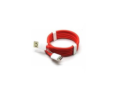 OnePlus 3 3T Original USB-C Datový kabel 0,95m White/Red (Bulk)