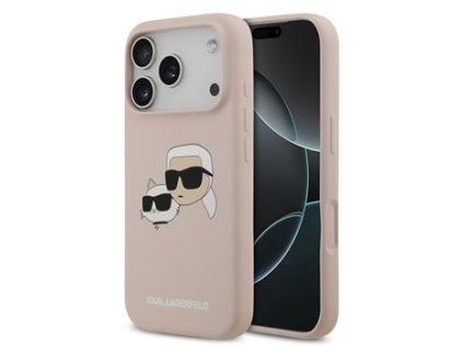 Zadní kryt pro Karl Lagerfeld iPhone 17 Pro Pink