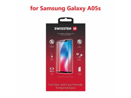 Náhradní díl pro Swissten Galaxy A05s - 54501846 - Celé lepidlo - Černé