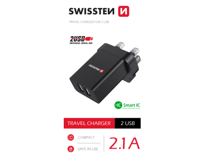 Náhradní díl pro Swissten 2.1A Dual UK