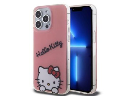 Zadní kryt pro Hello Kitty iPhone 13 Pro Pink
