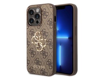 Zadní kryt pro GUESS iPhone 15 Pro Brown