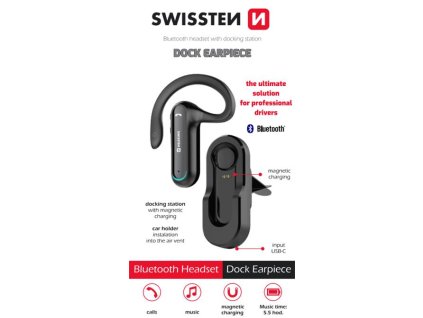 Náhradní díl pro Swissten Bluetooth Dock sluchátka s mikrofonem