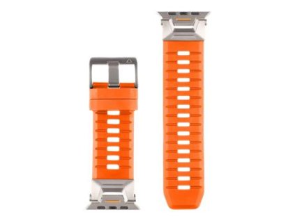 Náhradní díl pro Apple Watch Ultra Safety Orange/Silver