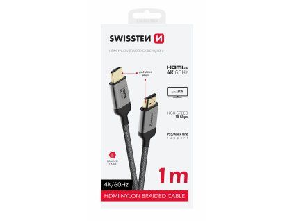 Kabel pro Swissten 4K 60Hz