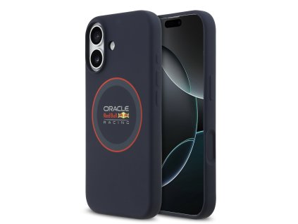 Kryt pro Red Bull iPhone 17 s červeným kroužkem - 3666339527303 - tmavě modrá