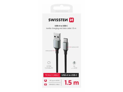Kabel pro Swissten Textile II USB