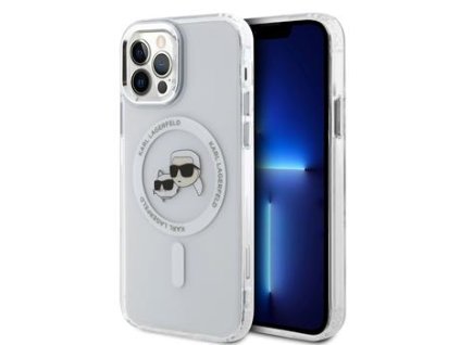 Zadní kryt pro Karl Lagerfeld iPhone 12/12 Pro Transparent