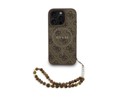 Zadní kryt pro GUESS iPhone 16 Pro Brown