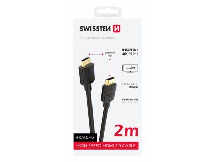 Kabel pro Swissten 4K HDMI 60Hz