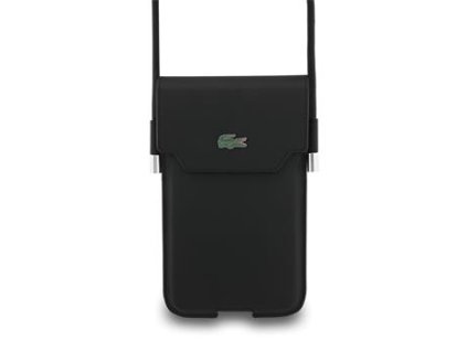 Náhradní díl pro Lacoste PVC Iconic Petit Pique Metal Logo Kapsa na Telefon XL…