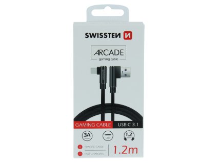 Kabel pro Swissten Arcade Gaming USB typu C