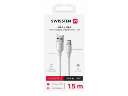 Kabel pro Swissten Textile II USB