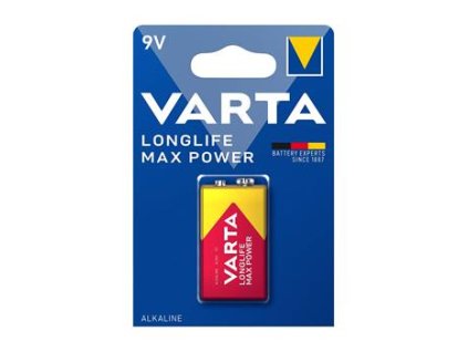 Varta Longlife Max Power 9V Baterie 1ks