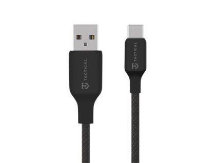 Tactical Stitch Thread Cable USB-A/USB-C 1m Black
