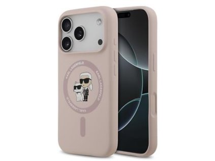 Zadní kryt pro Karl Lagerfeld iPhone 17 Pro Pink