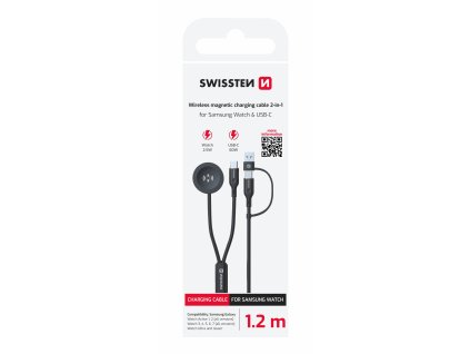 Kabel pro Swissten Samsung Watch - 22065512 - černý