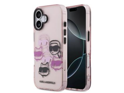 Zadní kryt pro Karl Lagerfeld iPhone 17 Pink