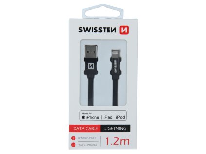 Kabel pro Swissten Textile MFI Lightning