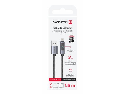 Displej pro Swissten Lightning na USB s displejem