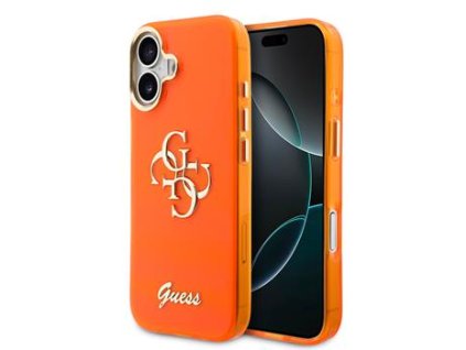 Zadní kryt pro GUESS iPhone 17 Orange