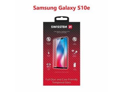 Náhradní díl pro Swissten Galaxy S10e - 54501730 - Celé lepidlo - Černé