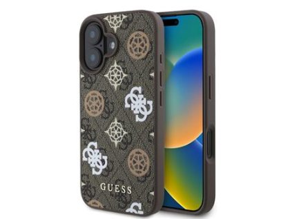 Zadní kryt pro GUESS iPhone 16 Brown