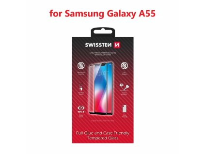 Náhradní díl pro Swissten Samsung Galaxy A55 - 54501849 - Celé lepidlo - Černé