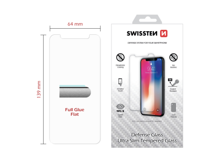 Náhradní díl pro Swissten iPhone 11 - 74517842 - 9H / 2,5D