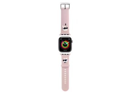 Náhradní díl pro Karl Lagerfeld Apple Watch 38/40/41 Pink