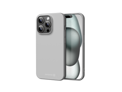 Kryt pro Swissten iPhone 15 Pro - 34500316 - šedé