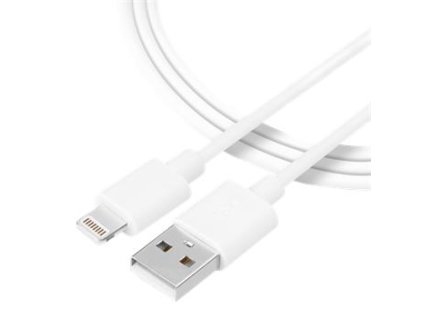Tactical Smooth Thread Cable USB-A/Lightning 1m White
