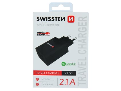 Náhradní díl pro Swissten 2.1A s duálním konektorem