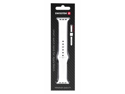 Náhradní díl pro Swissten Apple Watch 42-44mm - 46000114 - bílý