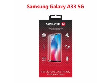 Náhradní díl pro Swissten Galaxy A33 5G - 54501818 - Celé lepidlo - Černé