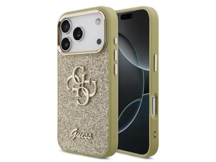 Zadní kryt pro GUESS iPhone 17 Pro Gold