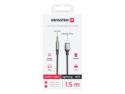 Náhradní díl pro Swissten Textile audio adaptér 3