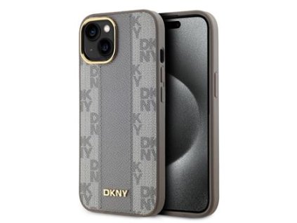 Zadní kryt pro DKNY iPhone 15 Beige