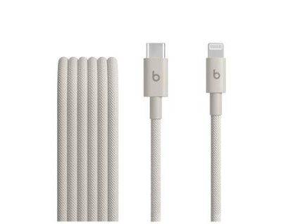 MDGL4ZM/A Apple Beats USB-C/Lightning Datový Kabel 1.5m Stone
