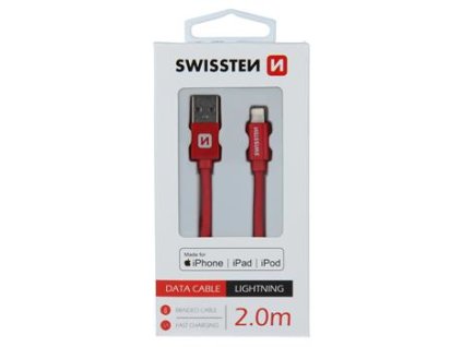 Kabel pro Swissten Textile MFI Lightning